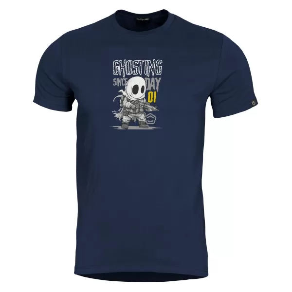  тениска PENTAGON GHOSTING T-SHIRT K09053 СРЕДНОЩНО СИНЬО 