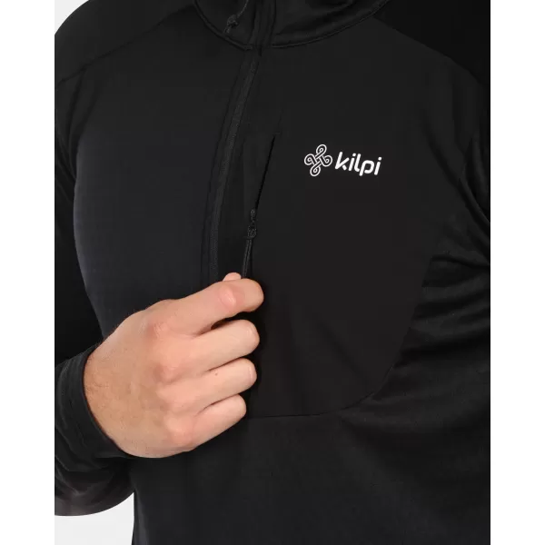  Мъжки суичър за руно KILPI VIGO-M ZM0207KI ЧЕРНО 