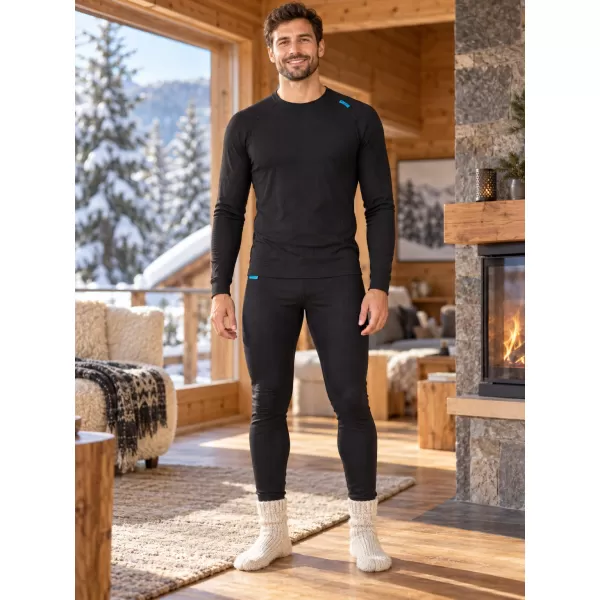  Мъжки термо комплект ALTISPORT GAIN ЧЕРЕН 