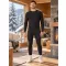 Мъжки термо комплект ALTISPORT GAIN ЧЕРЕН