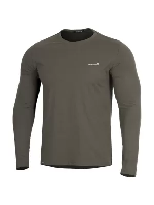 тениска PENTAGON AGERON 2.0 LONG ARM SHIRT K09029 КАФЯВО СИВО