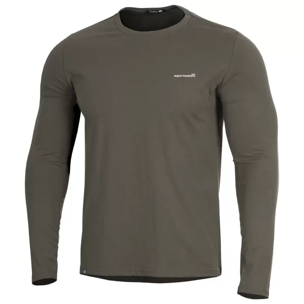  тениска PENTAGON AGERON 2.0 LONG ARM SHIRT K09029 КАФЯВО СИВО 