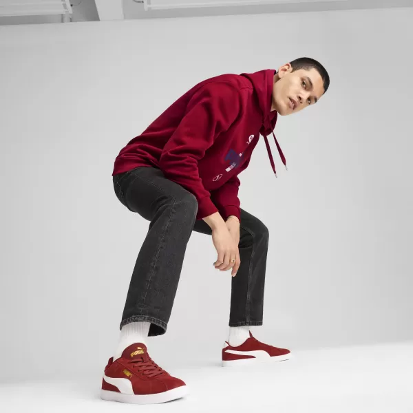  Ботуши PUMA CLUB II 39744403 INTENSE RED/ ИНТЕНЗИВНО ЧЕРВЕНО/ПУМА БЯЛО 