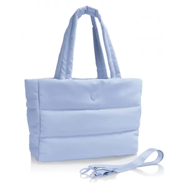  Чанта HEYS PUFFER TOTE BAG СВЕТЛО СИНЬО 