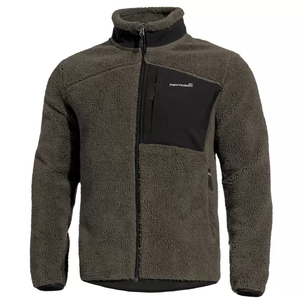  Суичър от полар PENTAGON SUMMIT SHERPA FLEECE K08063 КАФЯВО СИВО 