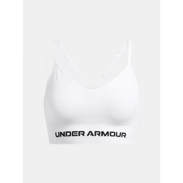  Дамски сутиен UNDER ARMOUR VANISH SEAMLESS LOW BRA 1384417-100 БЯЛО 