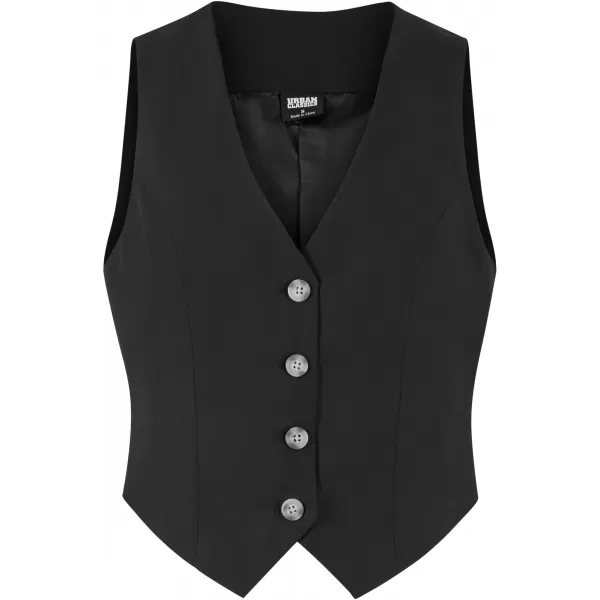  Дамски елек URBAN CLASSICS TB7195 ЧЕРЕН 