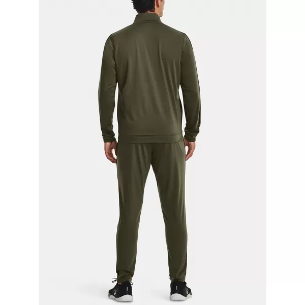  Мъжки комплект UNDER ARMOUR UA KNIT TRACK SUIT 1357139-390 ЗЕЛЕНО 