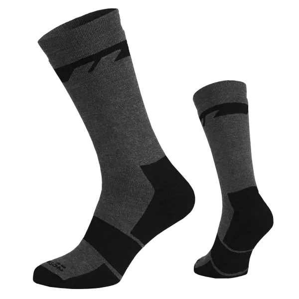  Чорапи PENTAGON ALPINE MERINO SOCKS HEAVY EL14017 17 EL14017 СГУРИЯ СИВО 