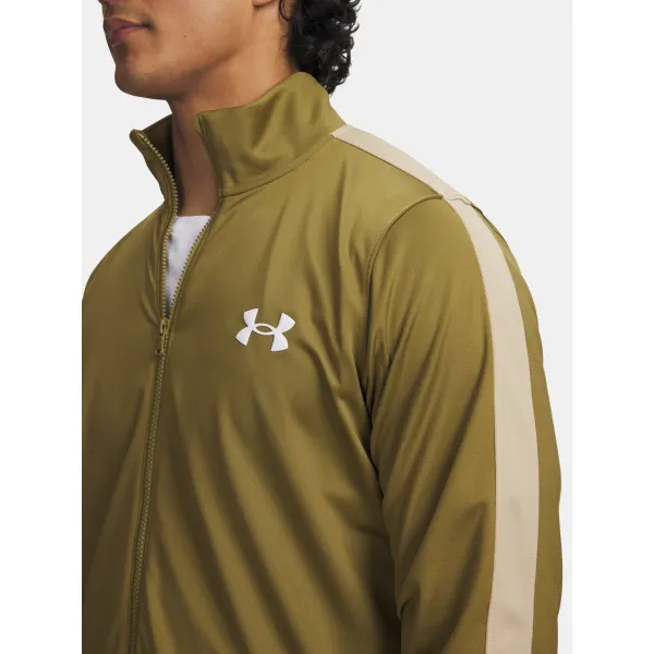  Мъжки комплект UNDER ARMOUR UA RIVAL KNIT TRACK SUIT ЗЕЛЕНО 