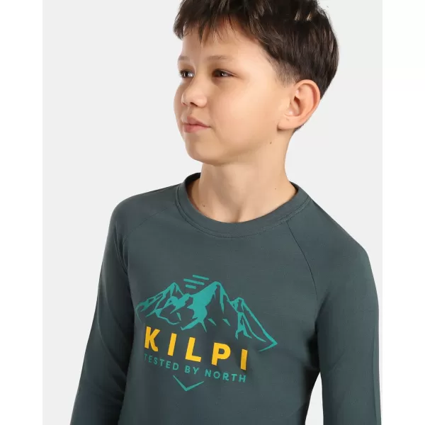  Риза за момчета KILPI VERATI-JB ZJ0301KI ТЪМНО ЗЕЛЕНО 