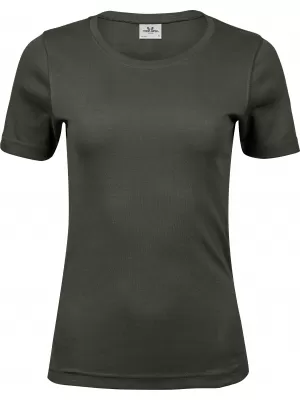 Дамска тениска TEE JAYS | TJ 580 НАСИТЕНО ЗЕЛЕНО