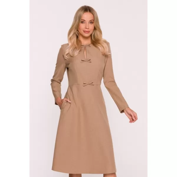  Рокля STYLOVE S413 БЕЖОВО 