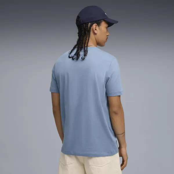  Риза PUMA GRAPHIC STACKED GRAPHIC TEE 68803834 ХЛАДНО СИНЬО 