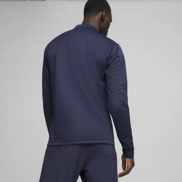  Риза PUMA TEAMGOAL TRAINING 1/4 ZIP TO 65862906 PUMA NAVY/WHITE/PERSIAN BLUE 