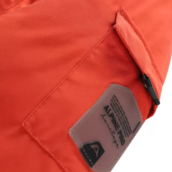  Дамско яке ALPINE PRO WERDA 2 ЧЕРВЕНО 