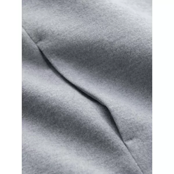  Мъжко палто OMBRE OM-COWC-0141 СИВ МЕЛАНЖ 