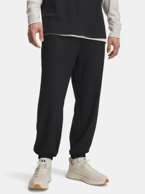 Мъжки спортен панталон UNDER ARMOUR UA RIVAL WAFFLE JOGGER 1385932-001 ЧЕРЕН