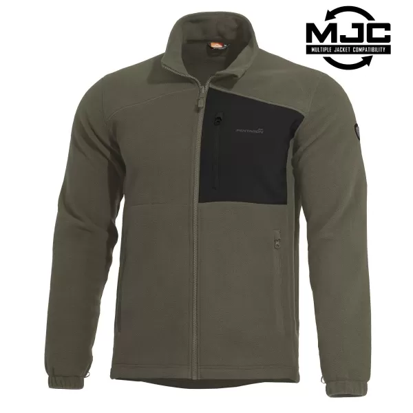  Мъжки суичър PENTAGON ATHOS 2.0 MEN΄S FLEECE JACKET K08047 КАФЯВО СИВО 