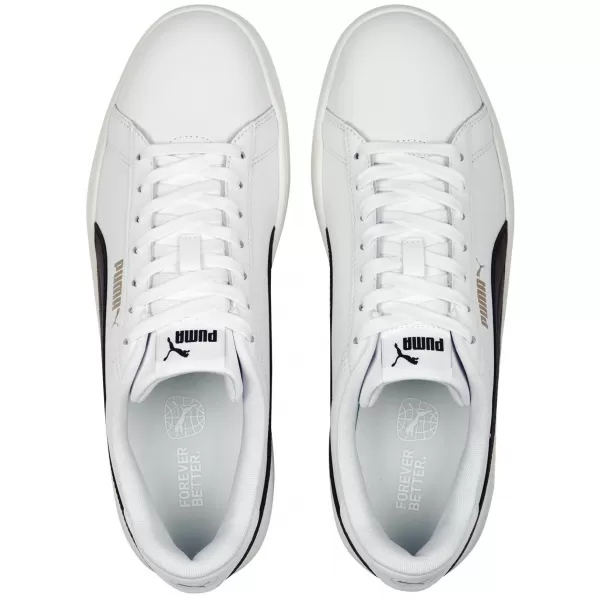  Мъжки обувки PUMA SMASH 3.0 L 39098703 PUMA WHITE/BLACK/GOLD/IVORY 