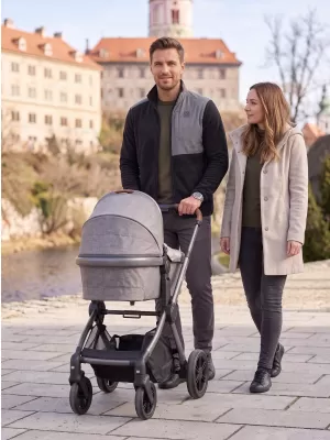 Мъжки поларен суичър ALTISPORT IKEG СИВО