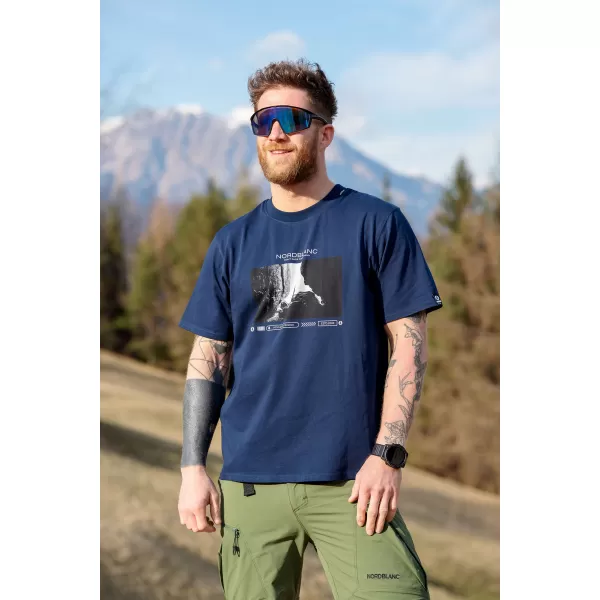  Риза NORDBLANC ALONE NBSMT8149 СИНЬО 