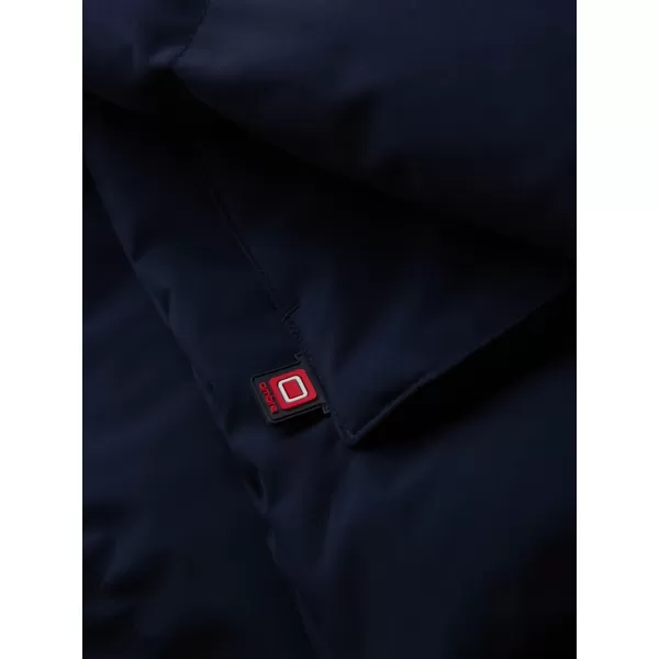  Мъжко зимно яке OMBRE OM-JAHP-0306 ТЪМНО СИНЬО 