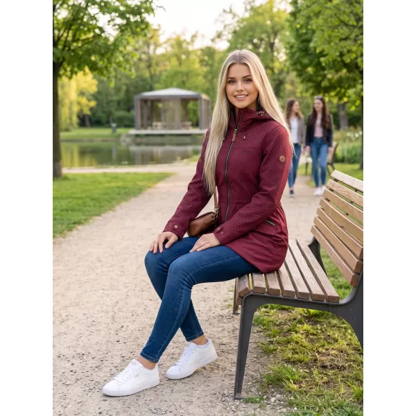  Дамско софтшел яке ALTISPORT GEMEE БОРДО 