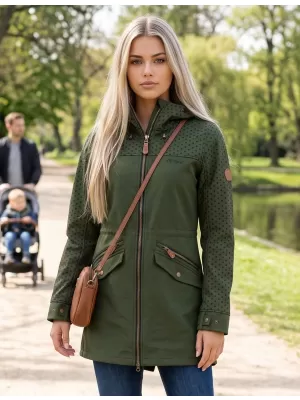 Дамско софтшел яке ALTISPORT GEMEE КАКИ
