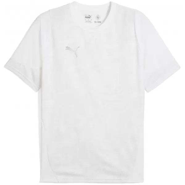  Мъжки фланелка PUMA TEAMCUP TRAINING JERSEY 659167_04 PUMA WHITE/PUMA SILVER 