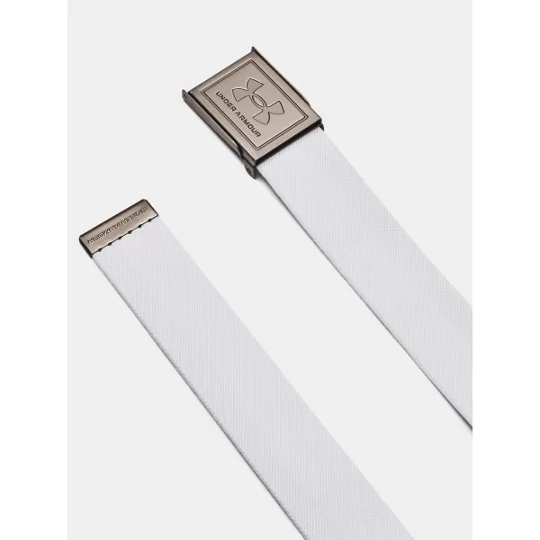 Мъжки колан UNDER ARMOUR M STRETCH WEBBING BELT 1383935-100 БЯЛО 