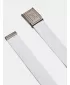 Мъжки колан UNDER ARMOUR M STRETCH WEBBING BELT 1383935-100 БЯЛО
