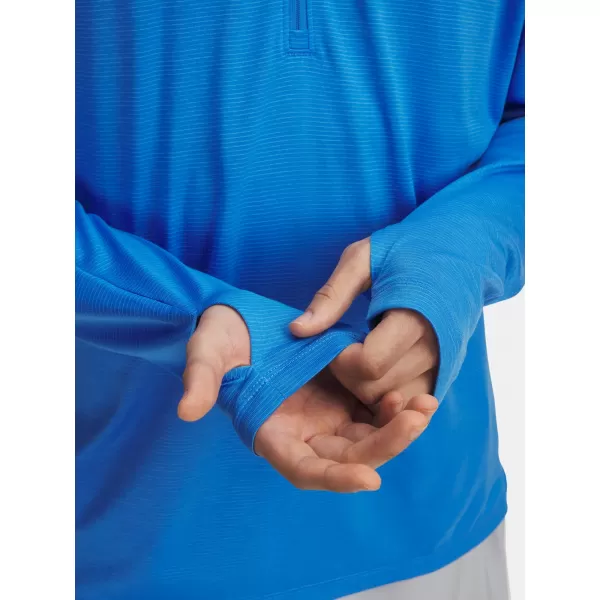  Мъжка тениска UNDER ARMOUR UA LAUNCH 1/4 ZIP 6005542-402 СИНЬО 
