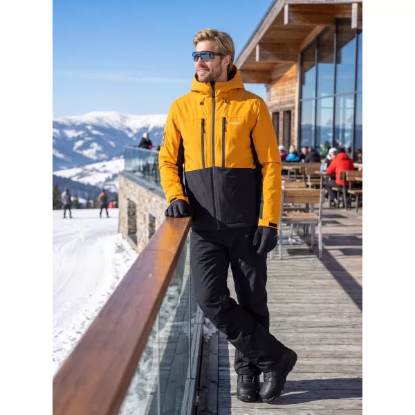  Мъжко зимно яке ALTISPORT GALLANT ГОРЧИЦА 