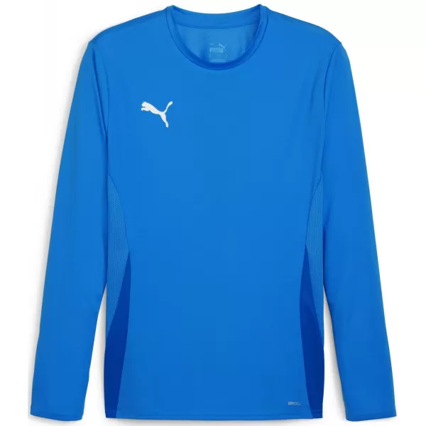  Мъжки фланелка PUMA TEAMGOAL LS JERSEY 70575002 E.BLU.LEMON/WHITE/TEAM ROYAL 