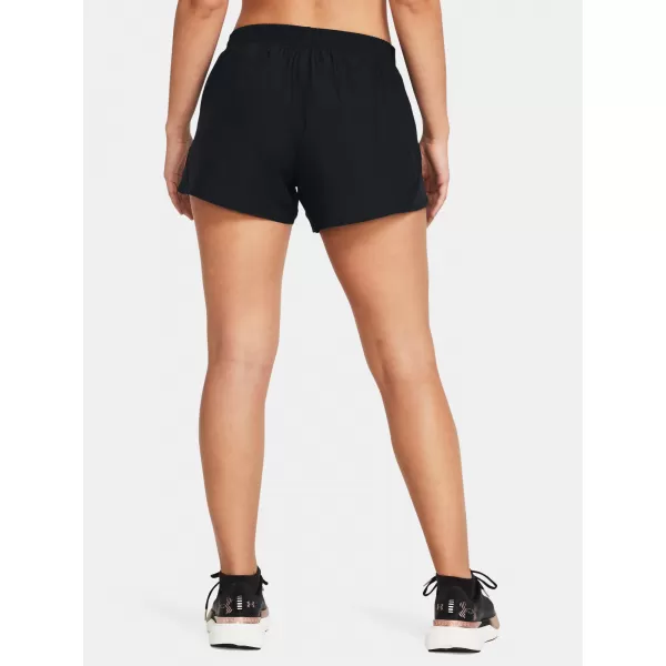  Дамски шорти UNDER ARMOUR UA FLY BY 3'' SHORTS 1382438-001 ЧЕРЕН 