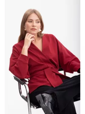 Дамска блуза BEWEAR B297 КЕСТЕНЯВО