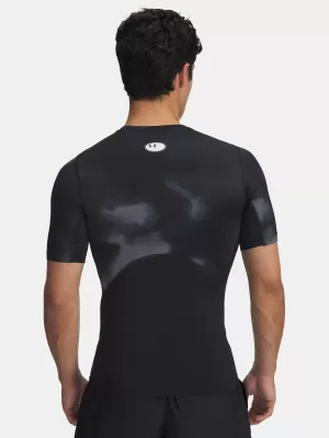 Мъжка тениска UNDER ARMOUR UA HG ARMOUR PRINTED SS 1383321-003 ЧЕРЕН