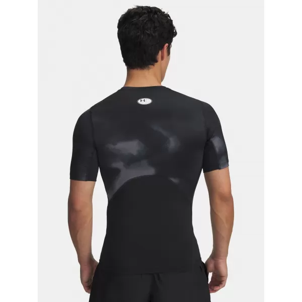  Мъжка тениска UNDER ARMOUR UA HG ARMOUR PRINTED SS 1383321-003 ЧЕРЕН 