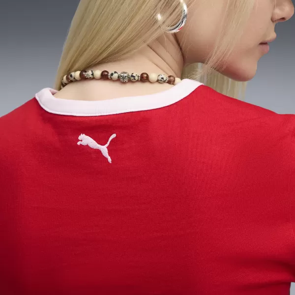  Дамска тениска PUMA FUTURE ЗА ВСИЧКИ ВРЕМЕНА ЧЕРВЕНО 