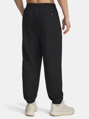 Мъжки спортен панталон UNDER ARMOUR UA RIVAL WAFFLE JOGGER 1385932-001 ЧЕРЕН