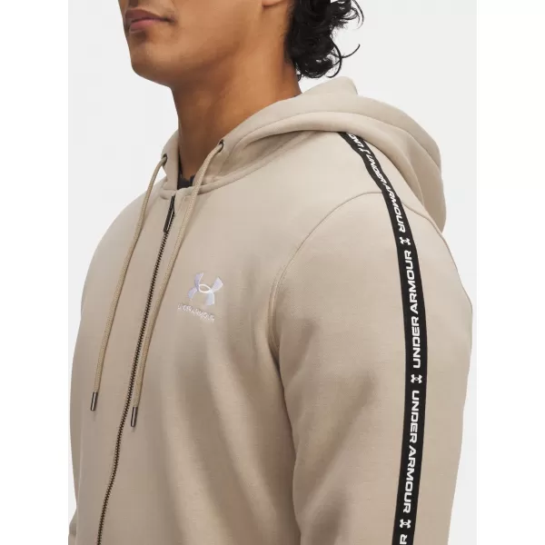  Мъжки суичър UNDER ARMOUR UA ICON FLEECE FZ TAPING 1390298-299 КАФЯВО 