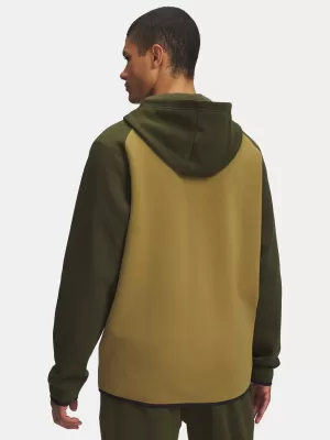 Мъжки суичър UNDER ARMOUR UA UNSTOPPABLE FLC FZ HD EU ЗЕЛЕНО