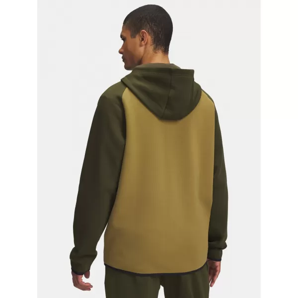  Мъжки суичър UNDER ARMOUR UA UNSTOPPABLE FLC FZ HD EU ЗЕЛЕНО 