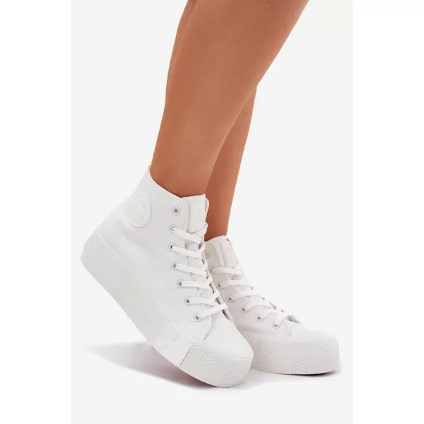  Дамски маратонки BIG STAR RR274743 WHITE Big Star Shoes 