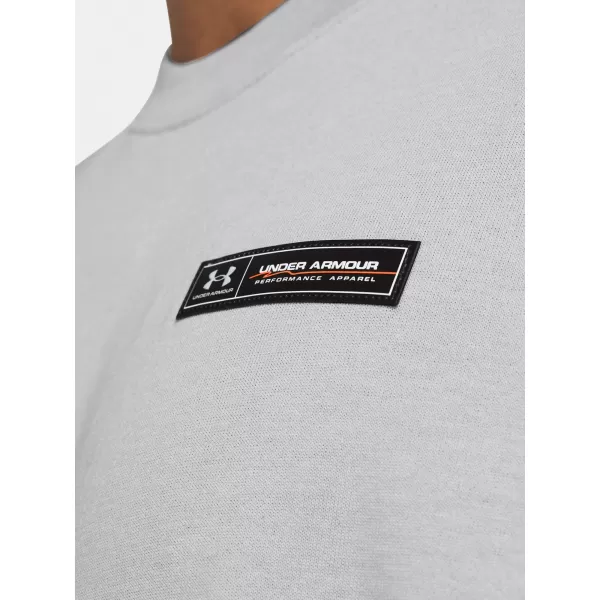  Мъжка тениска UNDER ARMOUR UA HW ARMOUR LABEL SS 1382831-011 СИВО 
