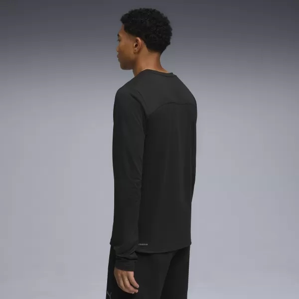  Мъжка тениска PUMA M CLOUDSPUN LS TEE 52759101 ПУМА ЧЕРНА 