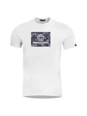 тениска PENTAGON AGERON SPOT CAMO K09012 БЯЛО