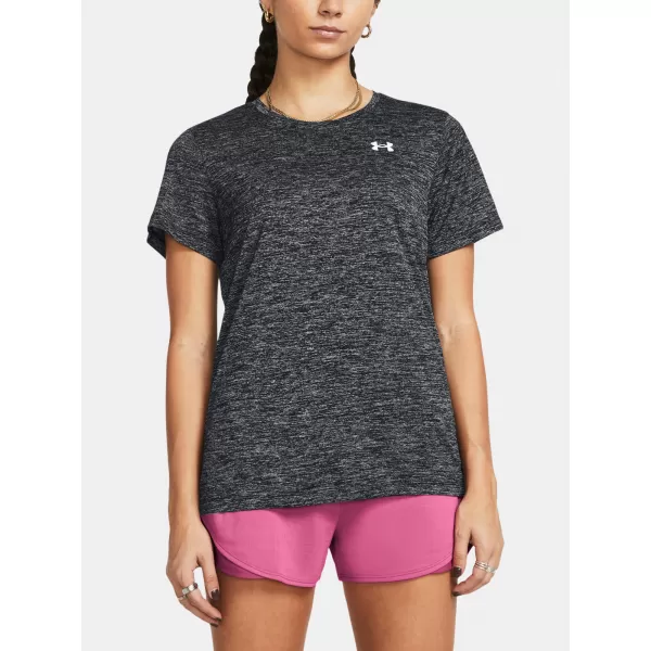  Дамска тениска UNDER ARMOUR TECH SSC- TWIST 1384230-001 ЧЕРЕН 