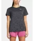 Дамска тениска UNDER ARMOUR TECH SSC- TWIST 1384230-001 ЧЕРЕН